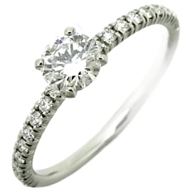 Cartier-Cartier Platinum Diamond Band Ring-Other