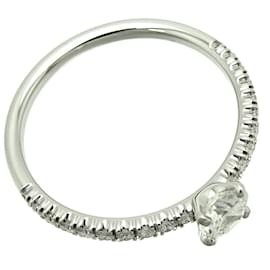 Cartier-Cartier Platinum Diamond Band Ring-Other