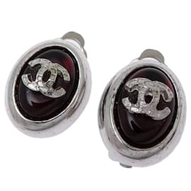 Chanel-Chanel Coco Mark Women's Metal Clip Earrings-Other