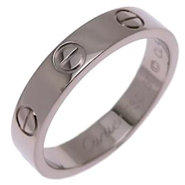 Cartier-Cartier 18K White Gold Mini Love Band Ring-Other