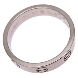 Cartier-Cartier 18K White Gold Mini Love Band Ring-Other