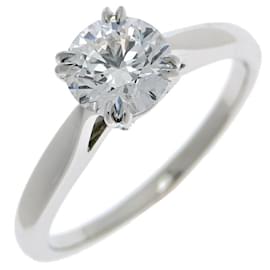 Harry Winston-Harry Winston Solitaire Diamond Band Ring-Other