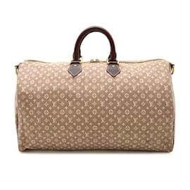 Louis Vuitton-Louis Vuitton Monogram Idylle Speedy Voyage 45 Handbag-Brown