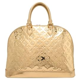 Louis Vuitton-Louis Vuitton Alma GM Women's Handbag-Golden