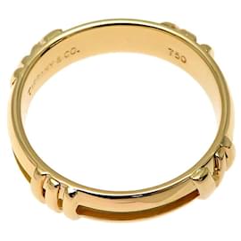 Tiffany & Co-Tiffany Atlas Women's Band Ring in 18K Yellow Gold-Other