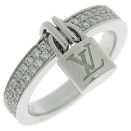 Louis Vuitton-Louis Vuitton Berg Lock It PM Diamond Ring-Other