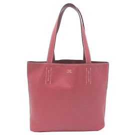 Hermès Hermes Double Sens 28 Tote Bag Pink Red