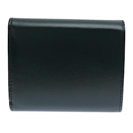 Céline-Celine Triomphe Small Flap Women's Tri-fold Wallet-Green
