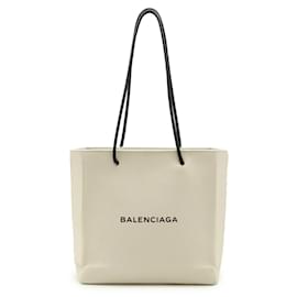 Balenciaga-Sac à bandoulière moyen Balenciaga-Noir,Écru