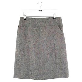 Louis Vuitton Brown wool skirt Brown