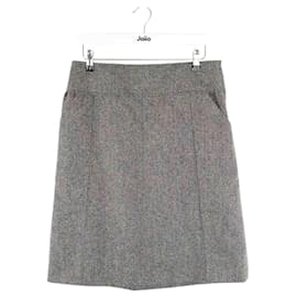 Louis Vuitton-Wool skirt-Brown