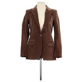 Barbara Bui Blazer de algodón marrón Castaño