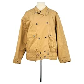 Isabel Marant-Cotton coat-Khaki