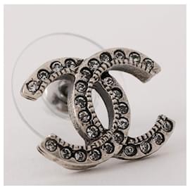 Chanel-Chanel earrings-Silvery