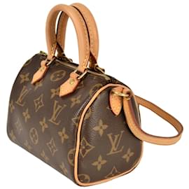 Louis Vuitton-Louis Vuitton Nano Speedy Shoulder Bag-Monogram