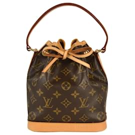 Louis Vuitton-Louis Vuitton Mini Noe Shoulder Bag-Brown,Monogram