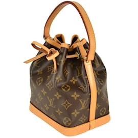 Louis Vuitton-Louis Vuitton Mini Noe Shoulder Bag-Brown,Monogram