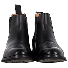 Church's- Church's Welwyn Chelsea Ankle Boots in Black Leather-Black