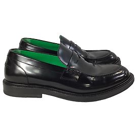 Mocassins à nœud Bottega Veneta en cuir noir Noir