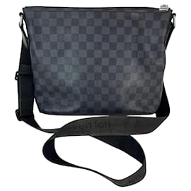 Louis Vuitton-Louis Vuitton Mick PM Damier Grapite Messenger Bag Men's-Black