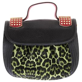 Christian Louboutin-CHRISTIAN LOUBOUTIN Sacs à main T. Cuir-Noir