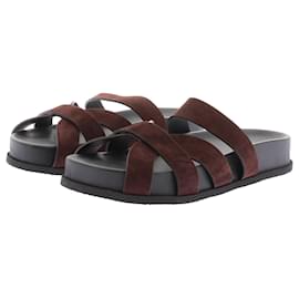 Autre Marque-NEOUS Sandals T.EU 39 Suede-Brown