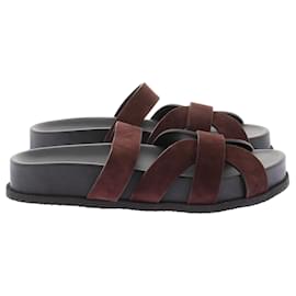 Autre Marque-NEOUS Sandals T.EU 39 Suede-Brown