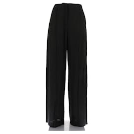 Acne-ACNE STUDIOS Trousers T.FR 36 Wool-Black