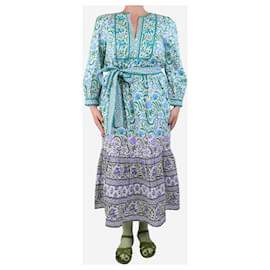 Autre Marque-Green Prairie midi dress - size L-Green