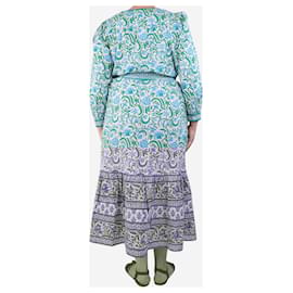 Autre Marque-Green Prairie midi dress - size L-Green