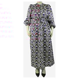 Autre Marque-Navy Mye maxi dress - size L-Blue