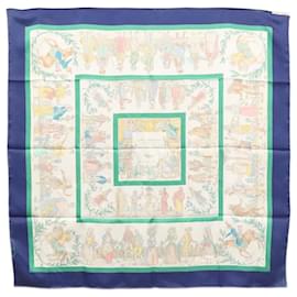 Hermès-Multicolour Costumes Civils Actuels silk scarf-Multiple colors