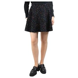 Valentino Jupe patineuse en tweed - taille UK 8 Multicolore