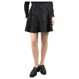 Valentino-Tweed skater skirt - size UK 8-Multiple colors