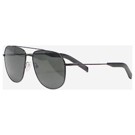 Prada-Black aviator sunglasses-Black