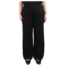 Autre Marque Pantalons larges en fluide noir - taille L Noir
