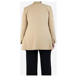 Céline-Beige wool jacket - size UK 8-Other