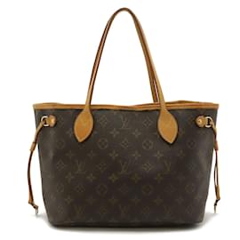 Louis Vuitton-Louis Vuitton Monogram Neverfull PM Tote Bag-Brown