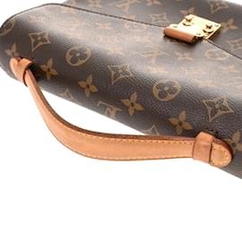 Louis Vuitton-Louis Vuitton Monogram Pochette Metis MM Handbag-Brown,Other,Monogram