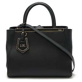 Fendi-Sac à main Fendi Petite 2Jours-Noir