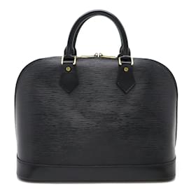 Louis Vuitton-Louis Vuitton Epi Alma Handbag-Black