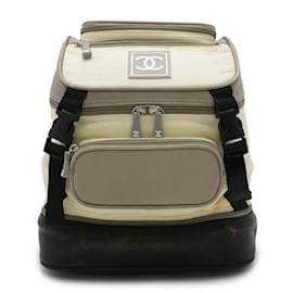 Chanel-Chanel Sport Line Mini Rucksack-Brown,Black,Cream