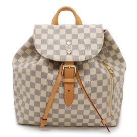 Speron Rucksack Damier Azur Louis Vuitton Roh