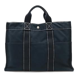 Hermès-Sac tote MM Deauville Hermes-Noir