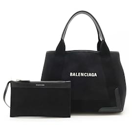 Balenciaga-Sac Cabas S Navy Small de Balenciaga-Noir