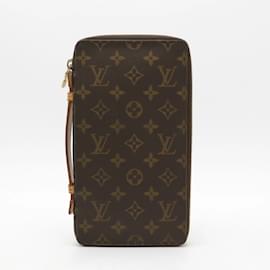 Louis Vuitton-Louis Vuitton Monogram Organizer de Voyage Travel Case-Brown
