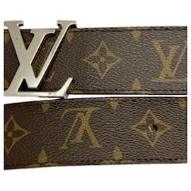 Louis Vuitton-Louis Vuitton Monogram Santur Belt-Brown,Monogram