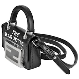 Fendi-Sac à main Nano Bucket Fendi Marc Jacobs-Noir