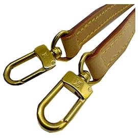 Louis Vuitton-Louis Vuitton Shoulder Strap in Tanned Leather-Beige