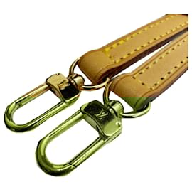 Louis Vuitton-Louis Vuitton Shoulder Strap in Tanned Leather-Beige